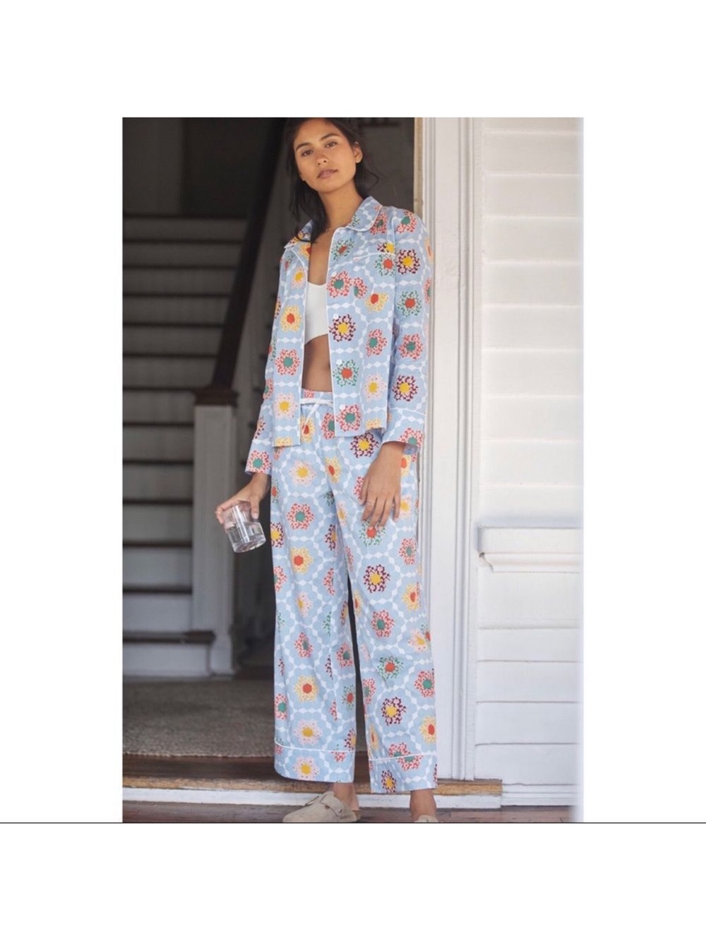 NWOT Ban Do Anthropologie Pajama Top Small